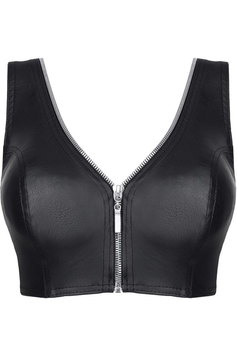 schwarzes Damen-Top BRElisabetta001 - XXL-0